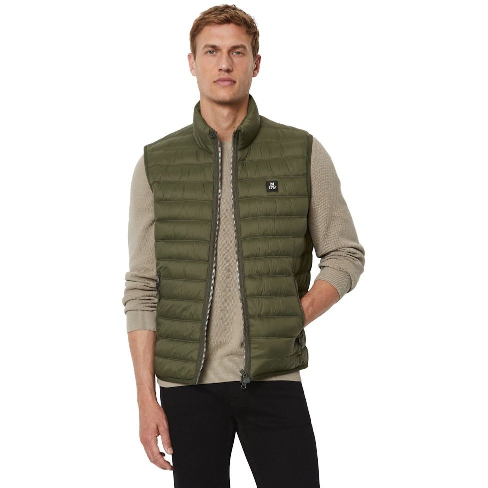 MARC O'POLO Liemenė vyrams, Žalia 2