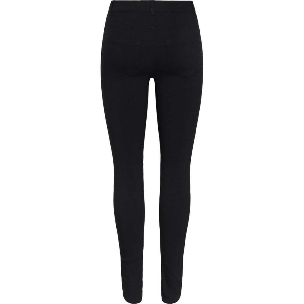 PIECES Tamprės moterims, Juoda, PCHIGHSKIN WEAR JEGG 2