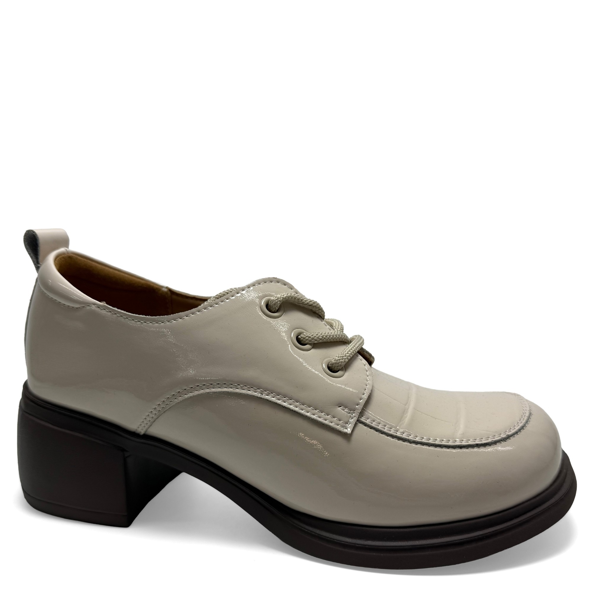 LA CONTE Loaferiai moterims, Smėlio, Loafers 1