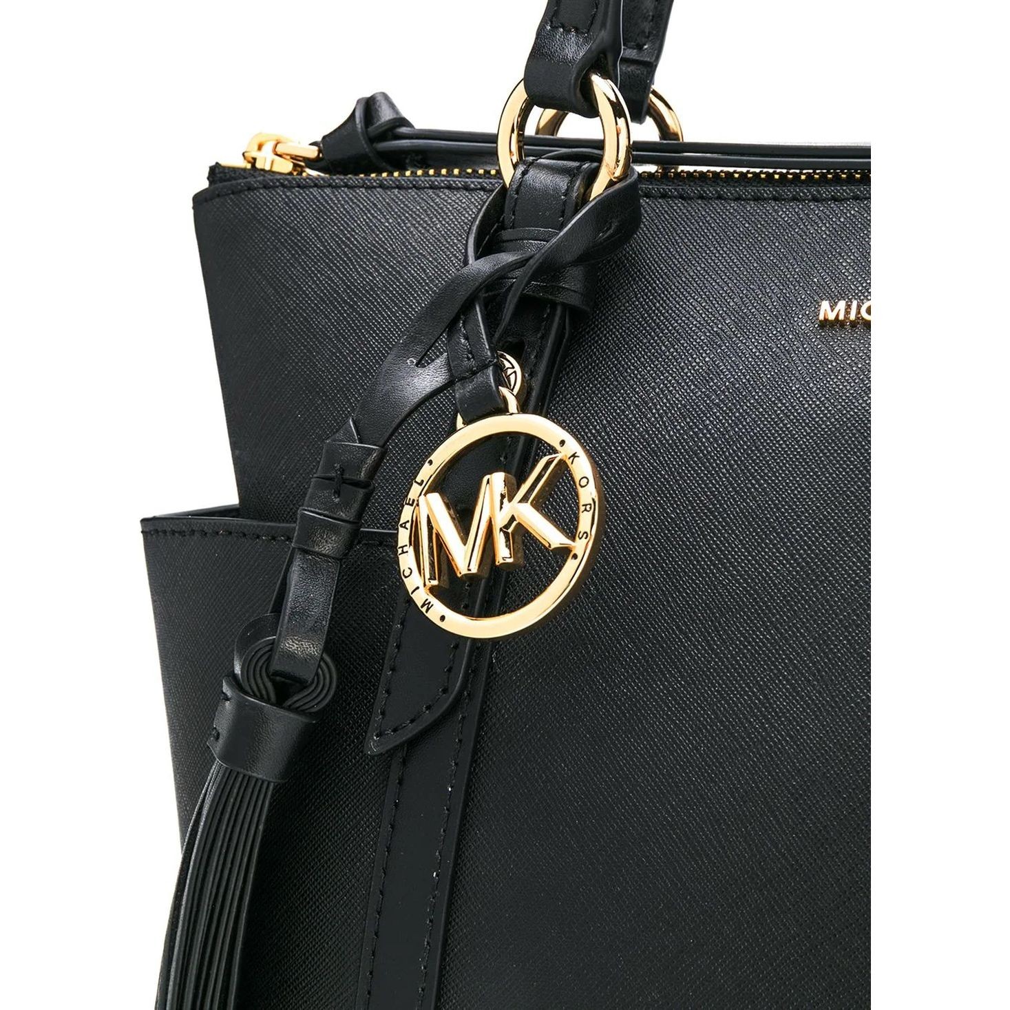 MICHAEL KORS Pirkinių krepšys moterims, Juoda, SM conv top-zip tote 3