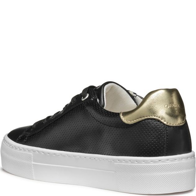 GEOX Laisvalaikio bateliai moterims, Juoda, Claudin sneakers 3