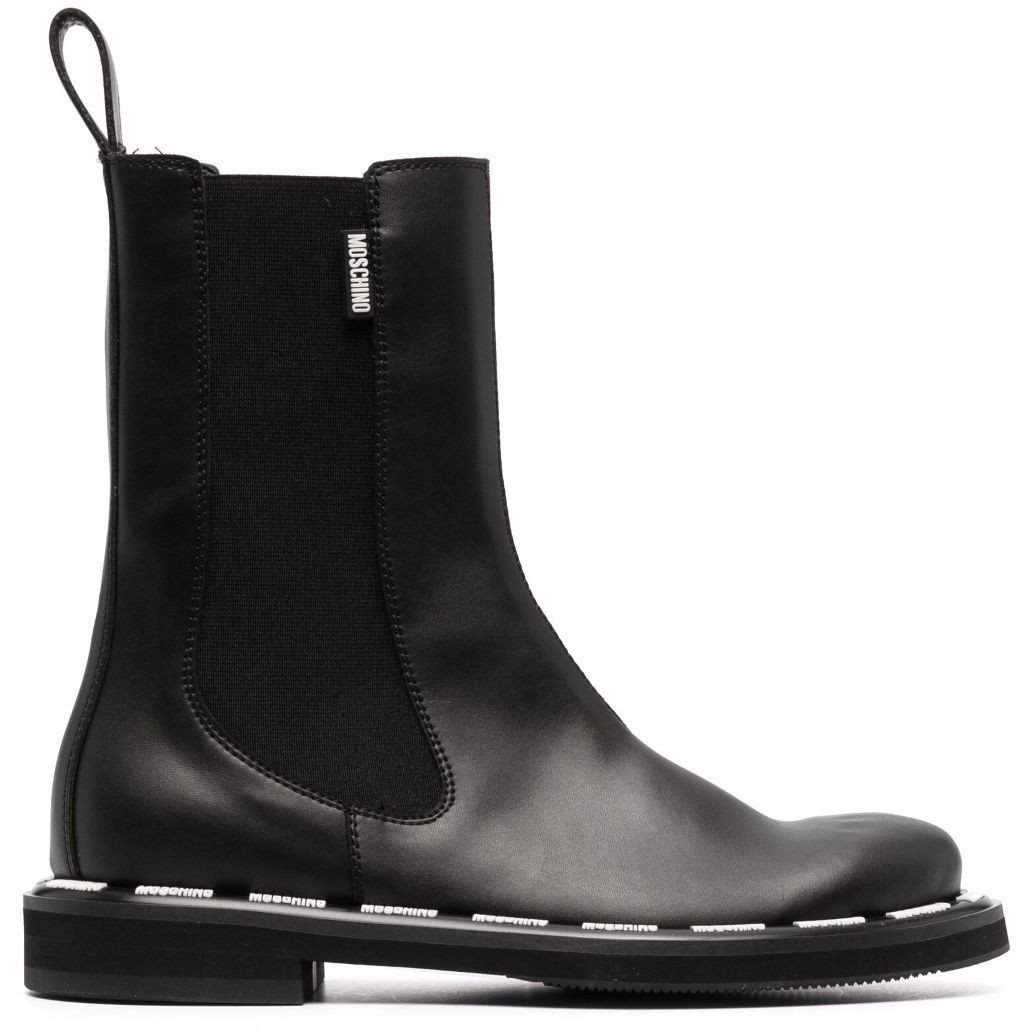 MOSCHINO Aulinukai moterims, Juoda, Ankle boot 1