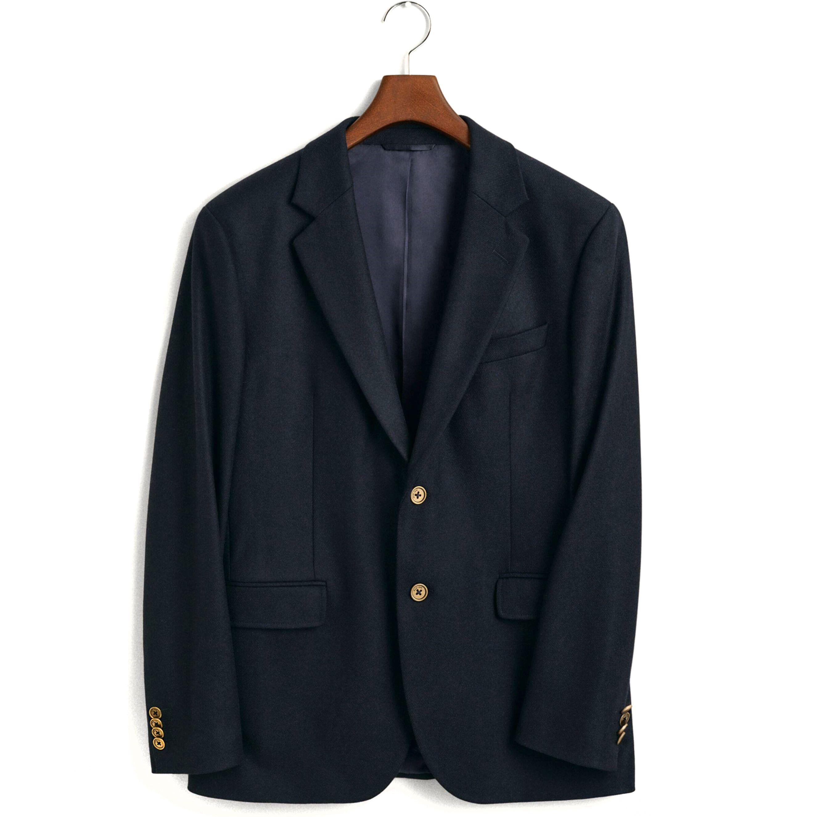 GANT Švarkas vyrams, Mėlyna, FLANNEL CLUB BLAZER 1