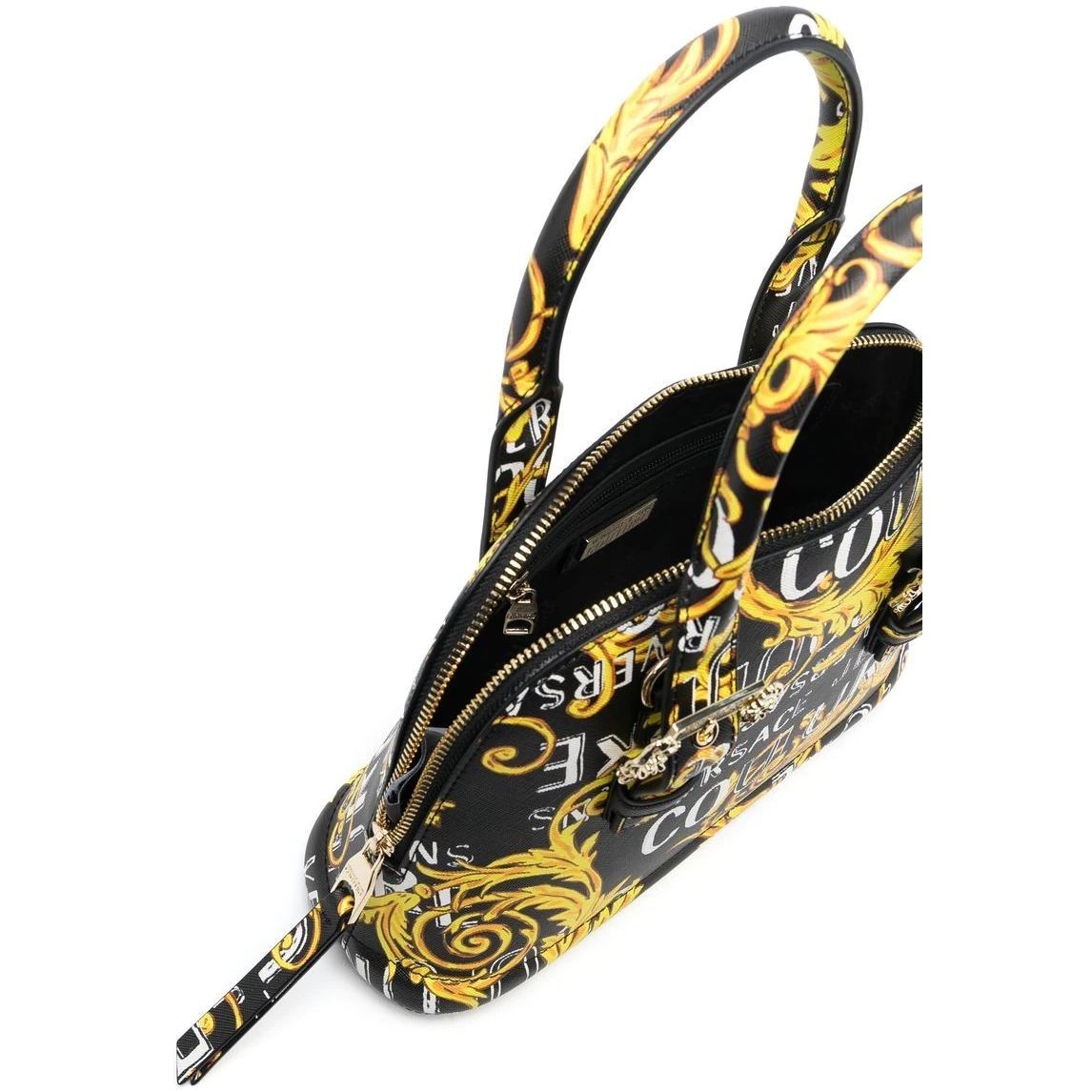 VERSACE JEANS CUTURE Rankinė - moterims, BLACK/GOLD, Range f - couture handbag 4