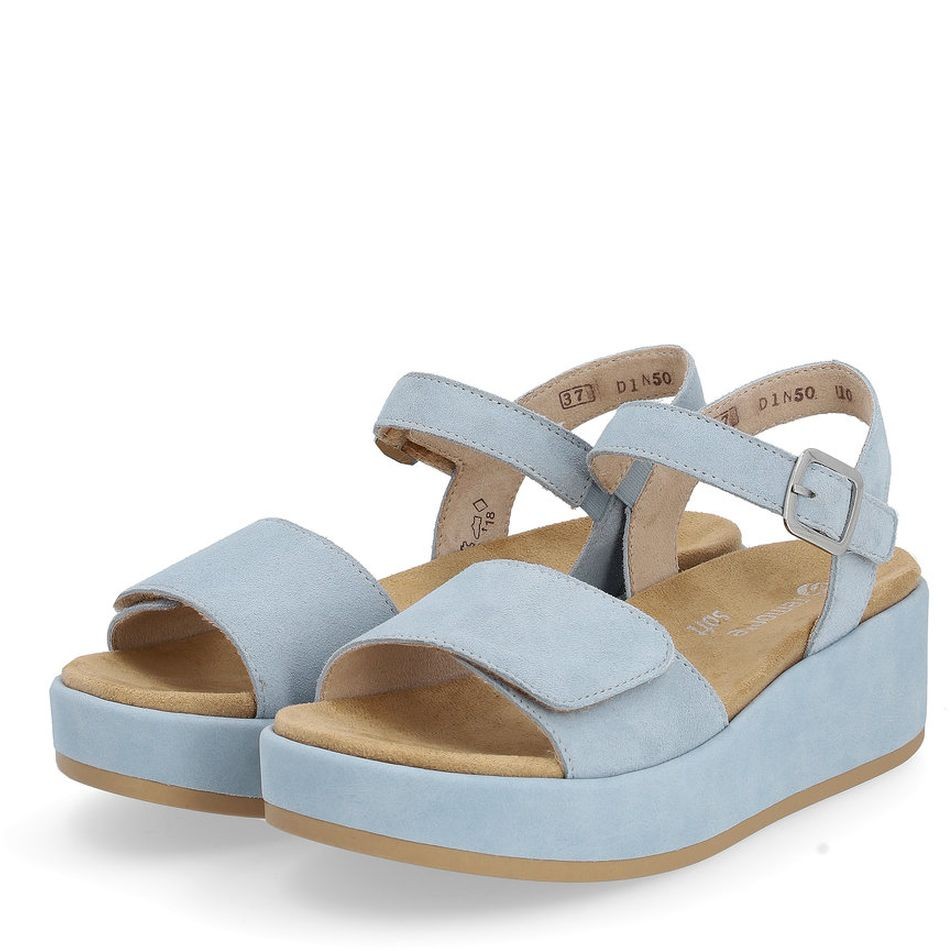 REMONTE Basutės moterims, Mėlyna, SANDALS 10