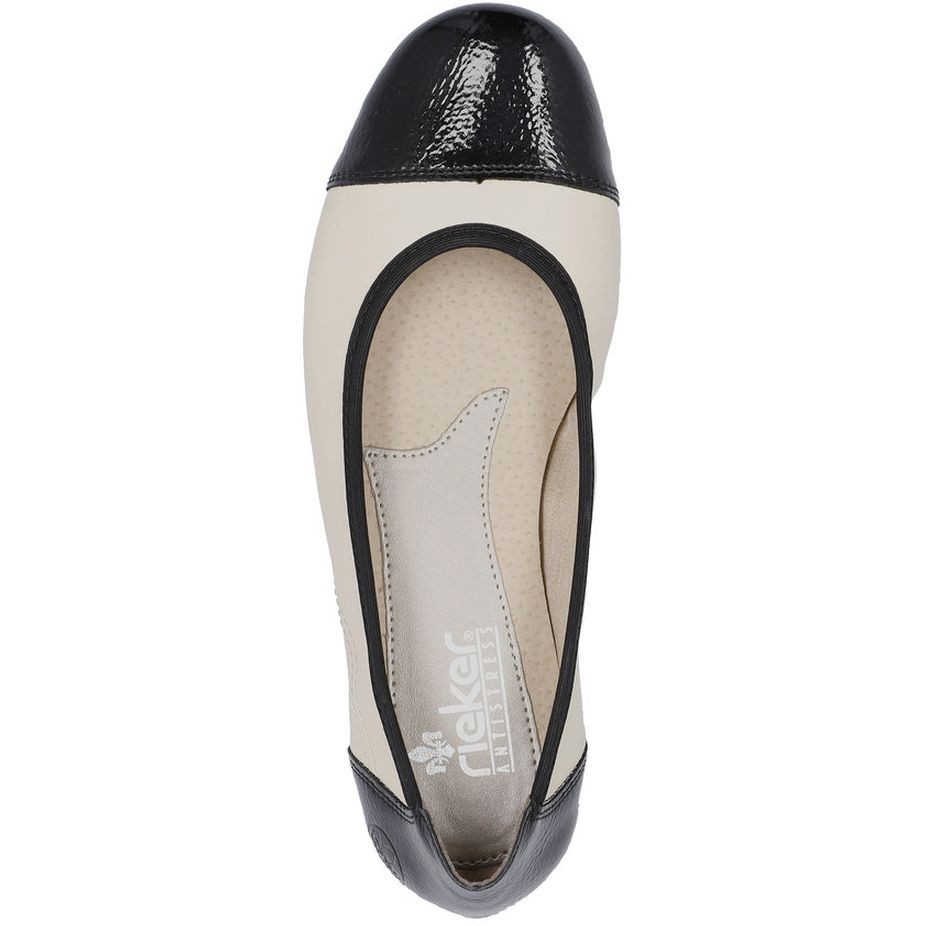 RIEKER Balerinos moterims, Balta, BALLERINAS 6