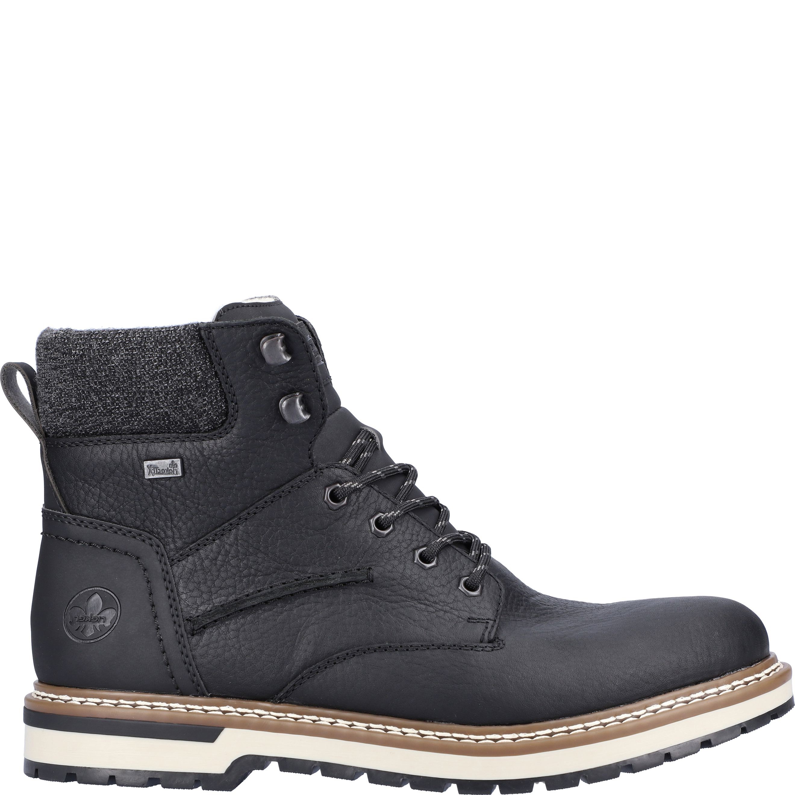 RIEKER Aulinukai vyrams, Juoda, Men's boots 4