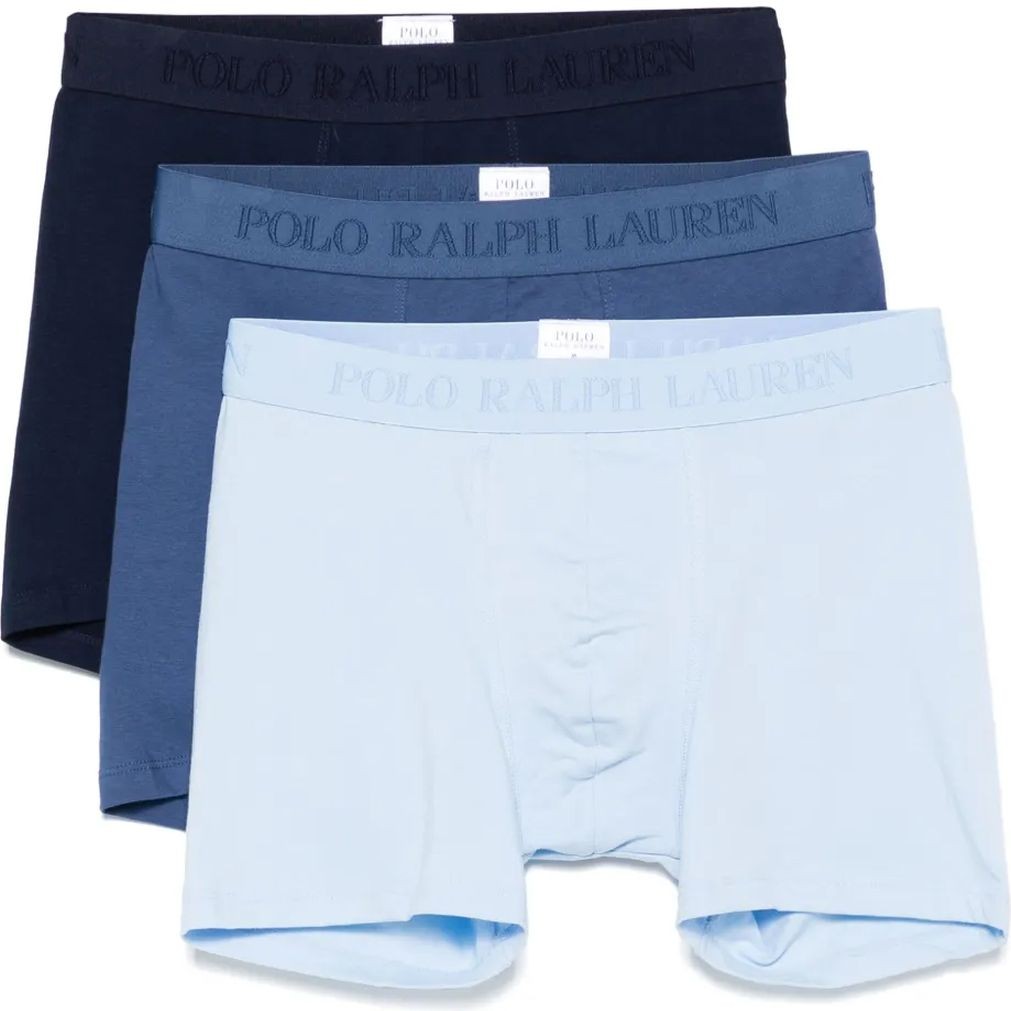 POLO RALPH LAUREN Ilginti apatiniai vyrams, Marga, Boxer brief-3 pack-boxer brief 1