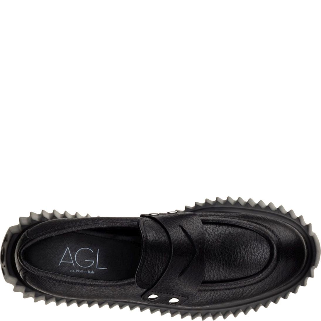 AGL Loaferiai moterims, Juoda, Dany loafers 4