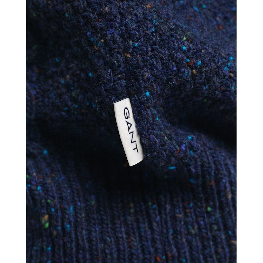 GANT Kardiganas vyrams, Mėlyna, Cable zip cardigan 4