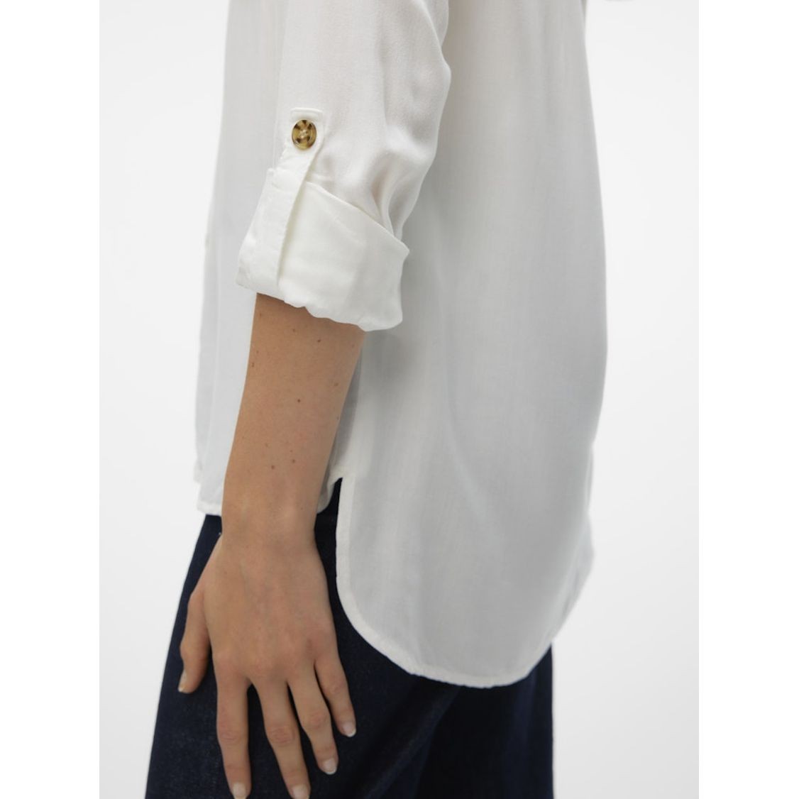 VERO MODA Marškiniai moterims, Balta, Vmbumpy shirts 6