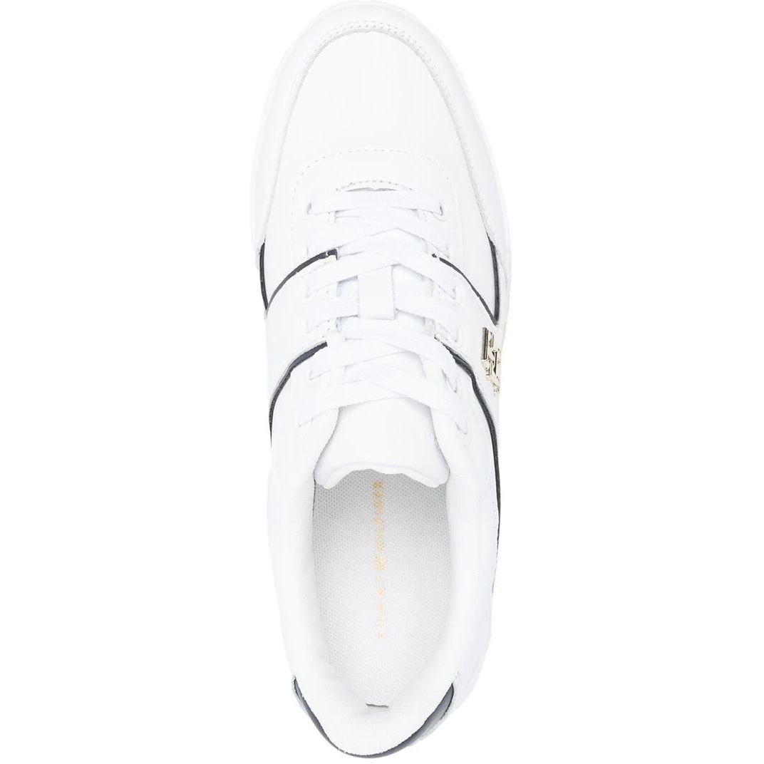 TOMMY HILFIGER Sportiniai bateliai moterims, Balta, TH PREP COURT SNEAKER 4