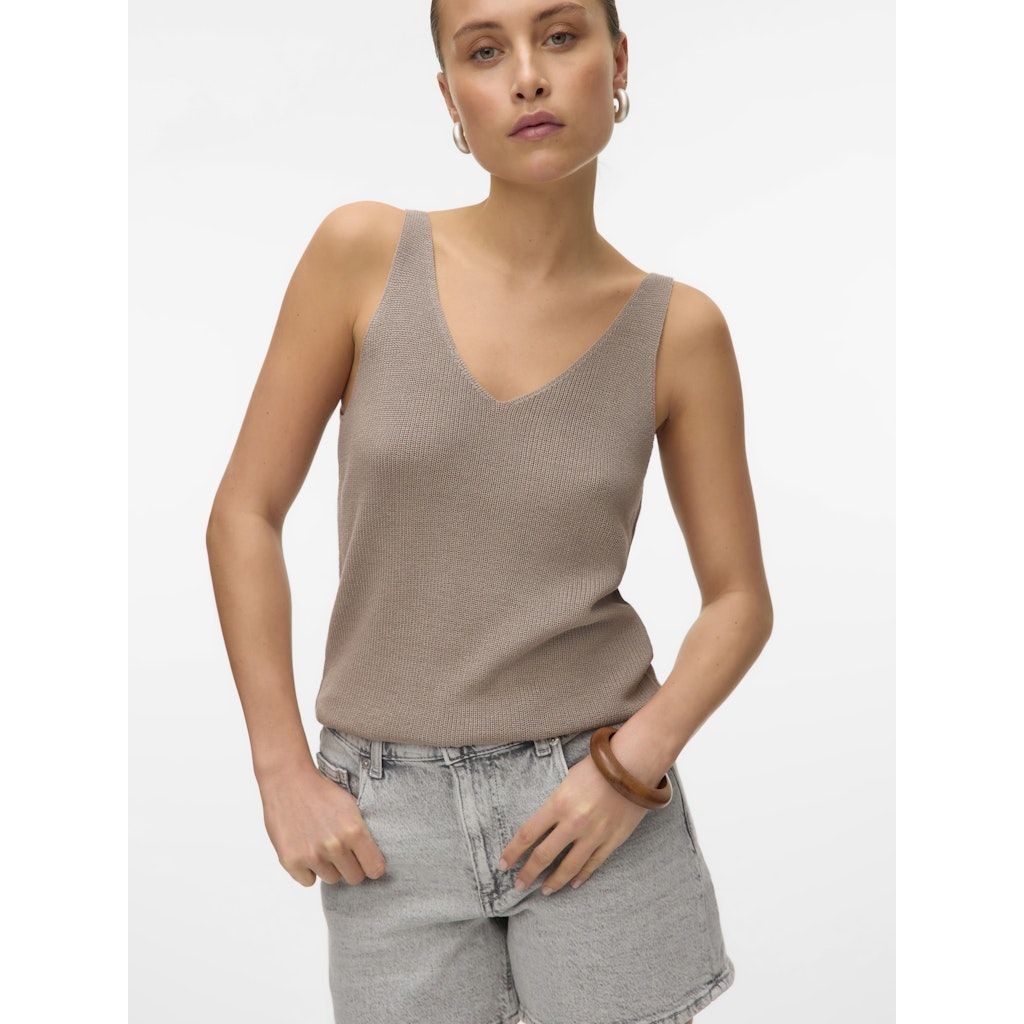 VERO MODA Palaidinės moterims, Ruda, Newlex sun top 5