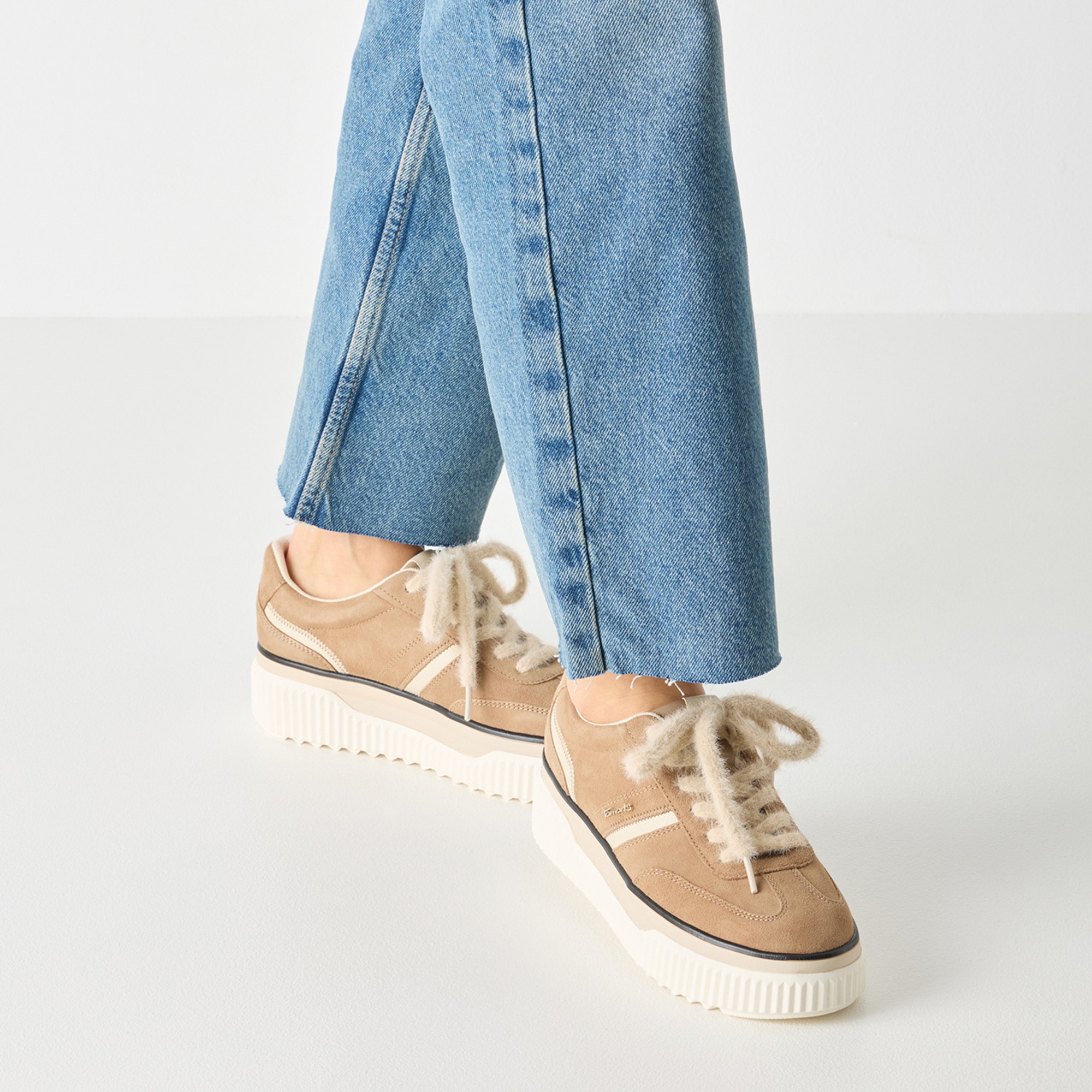 TAMARIS Laisvalaikio bateliai moterims, Smėlio, Leisure 6