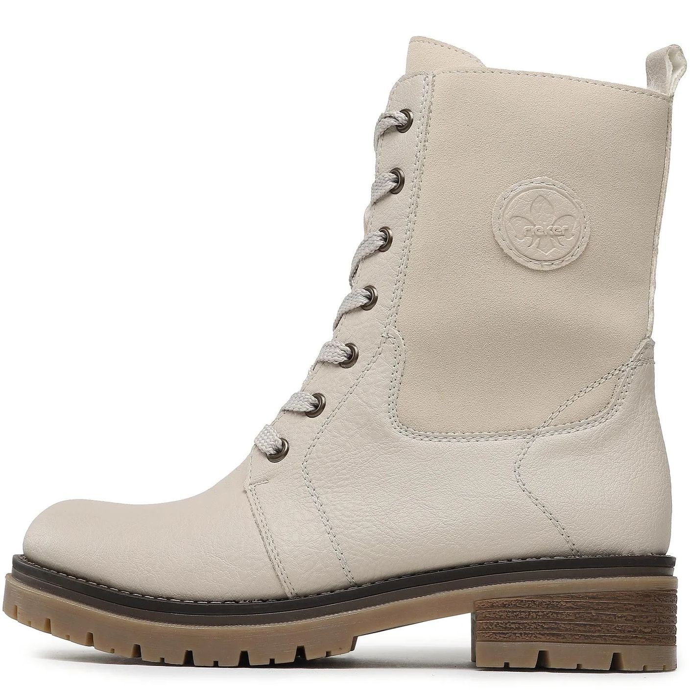 RIEKER Aulinukai moterims, Smėlio 5