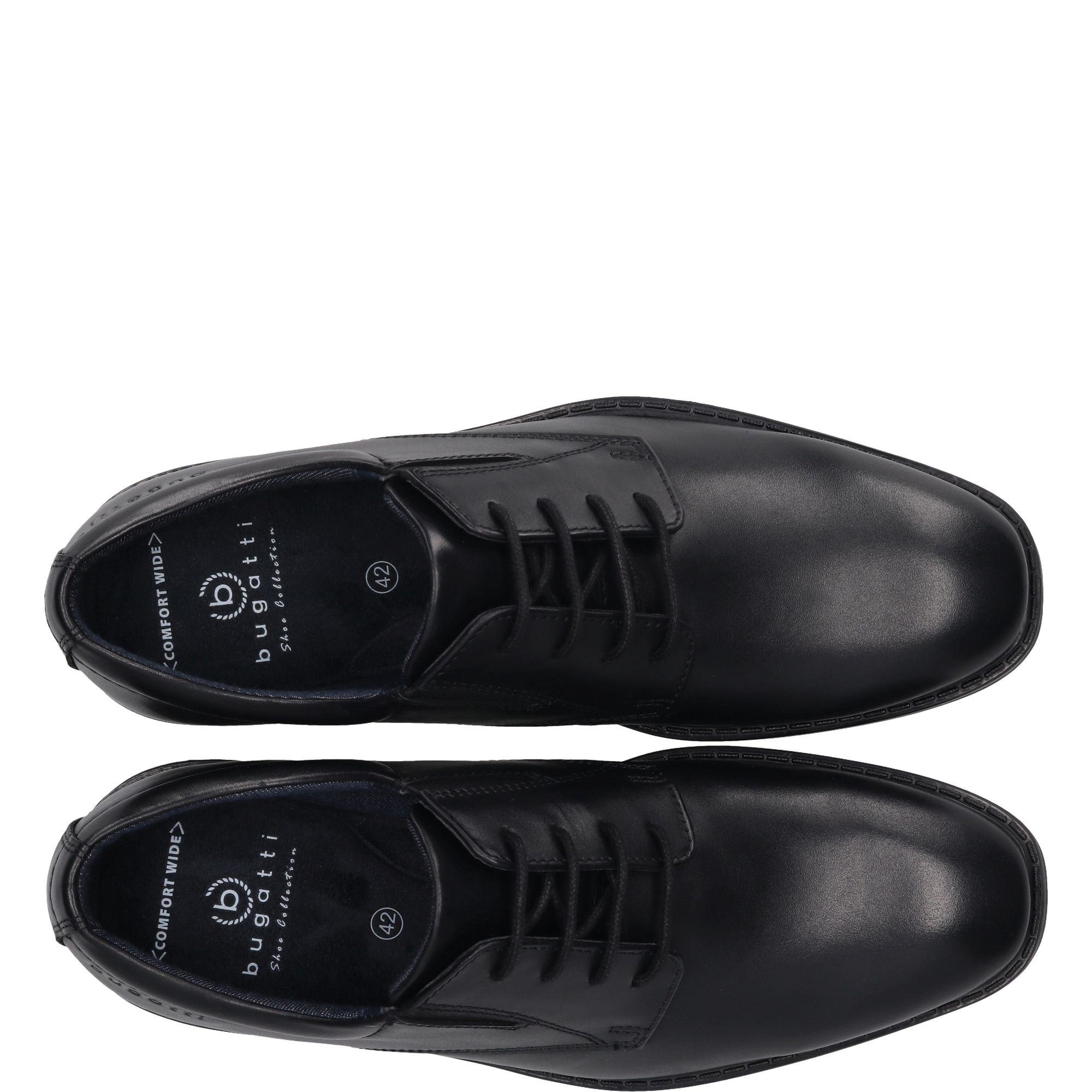 BUGATTI Klasikiniai batai vyrams, Juoda, Formal 6