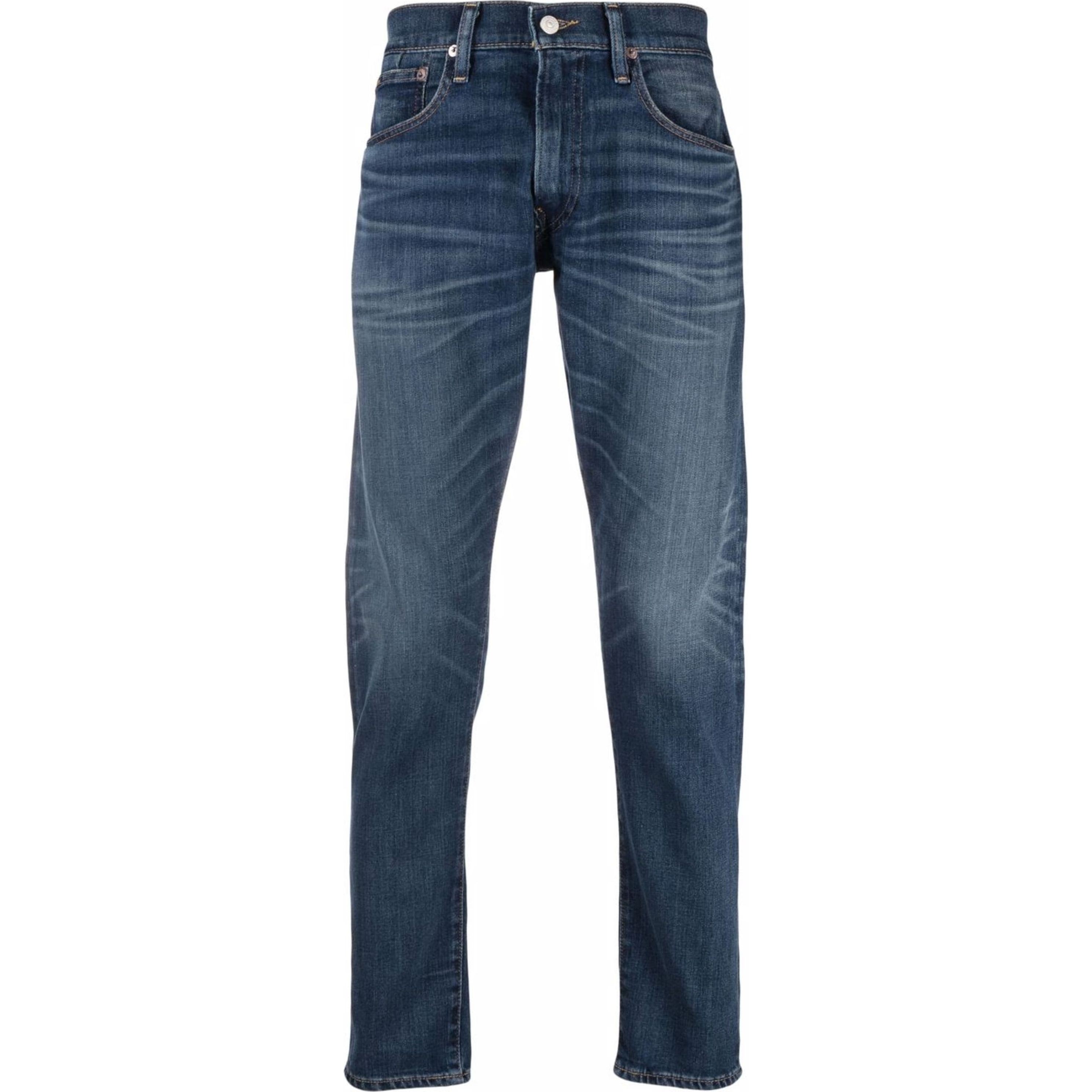 POLO RALPH LAUREN Tiesūs džinsai -vyrams, Mėlyna, Stretch jeans 1
