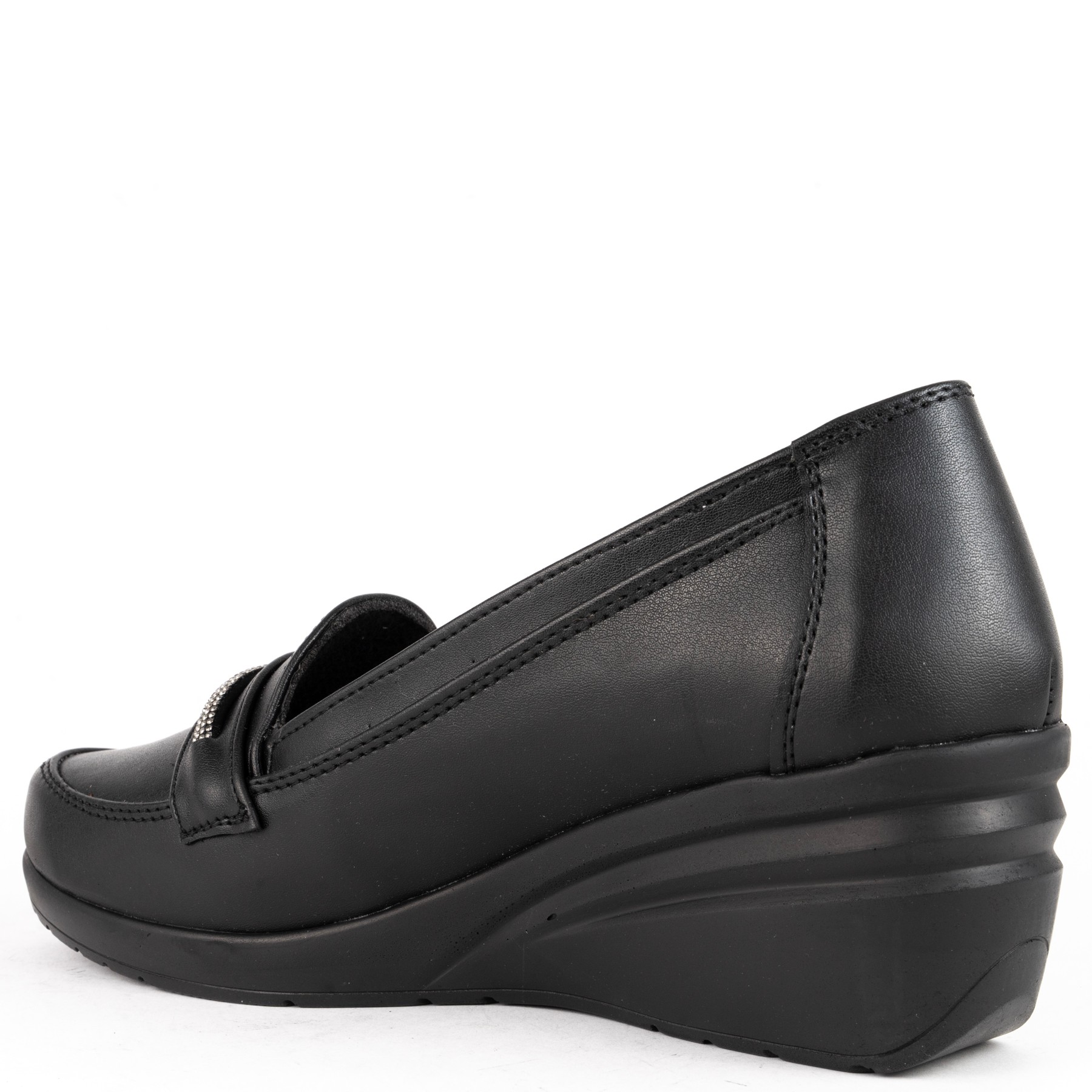 LA CONTE Loaferiai moterims, Juoda, Loafers 3