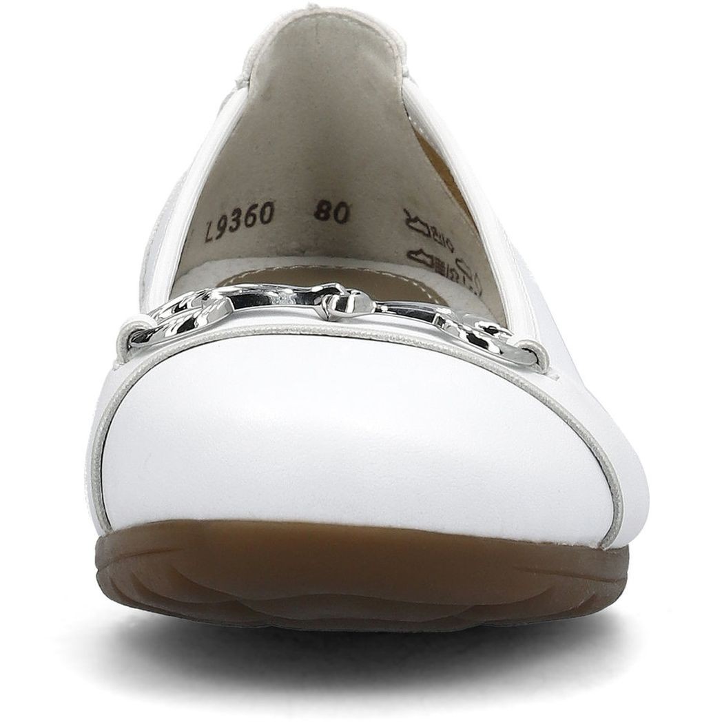 RIEKER Balerinos moterims, Balta, BALLERINAS 8