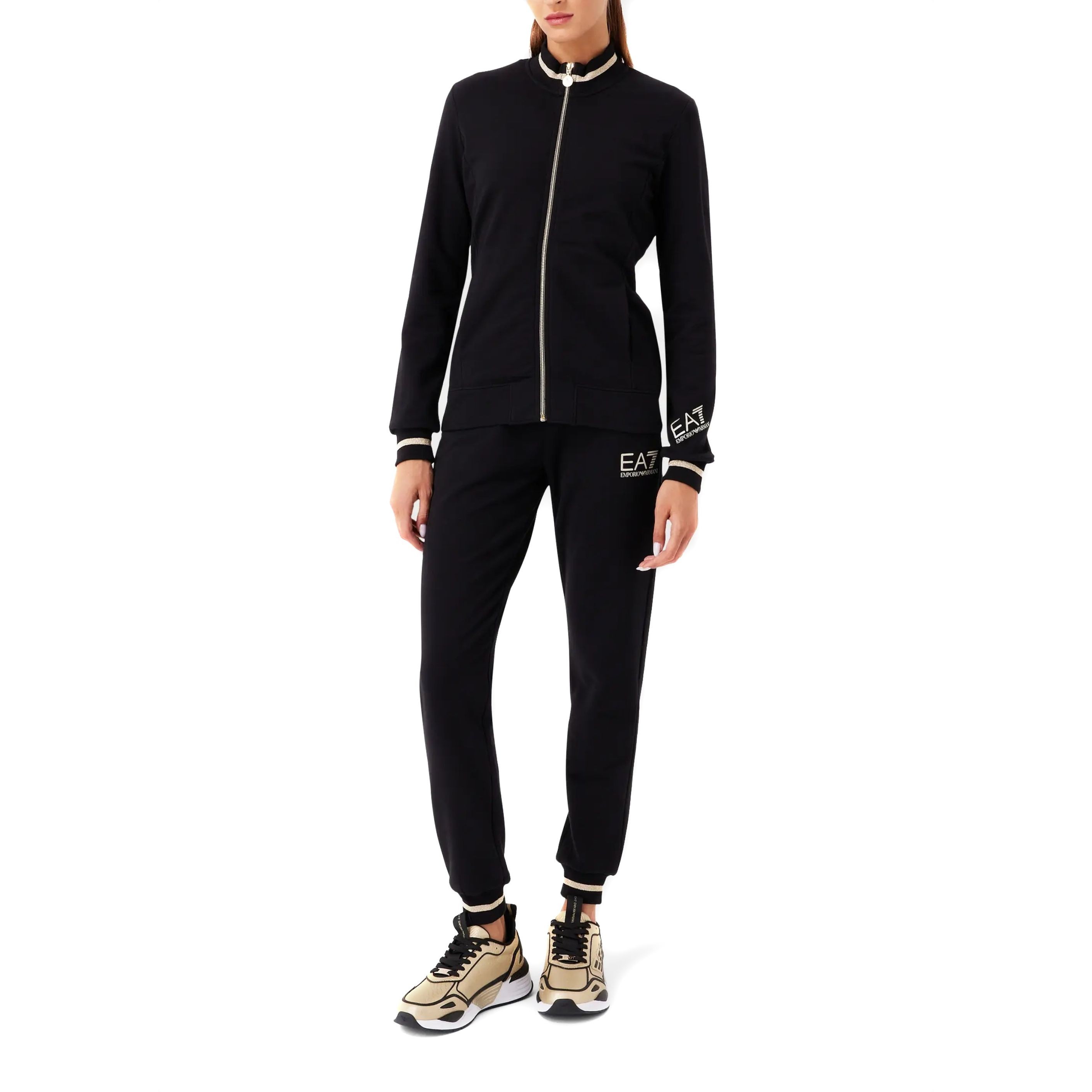EA7 Sportinis kostiumas moterims, Juoda, Tracksuit 2
