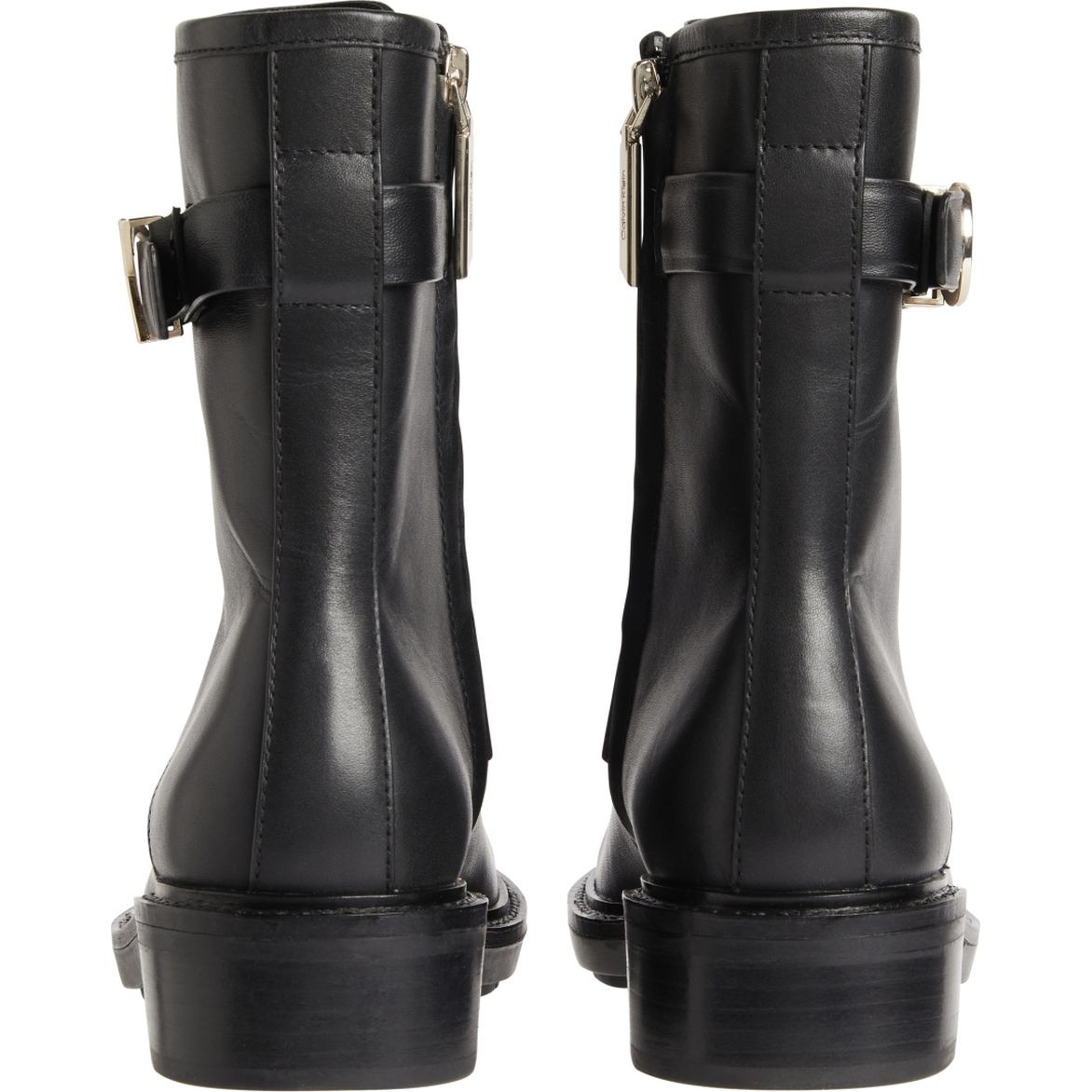 CALVIN KLEIN Aulinukai moterims, Juoda, RUBBER SOLE COMBAT BOOT W HW 3