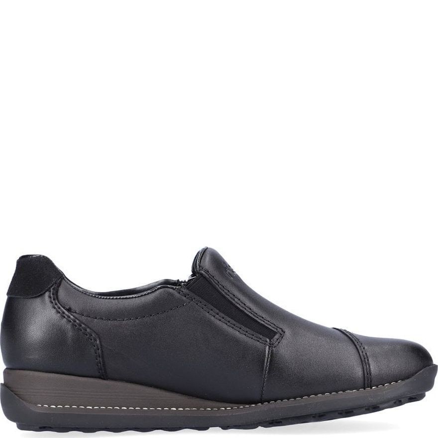 RIEKER Aulinukai moterims, Juoda, Ladies shoes 3