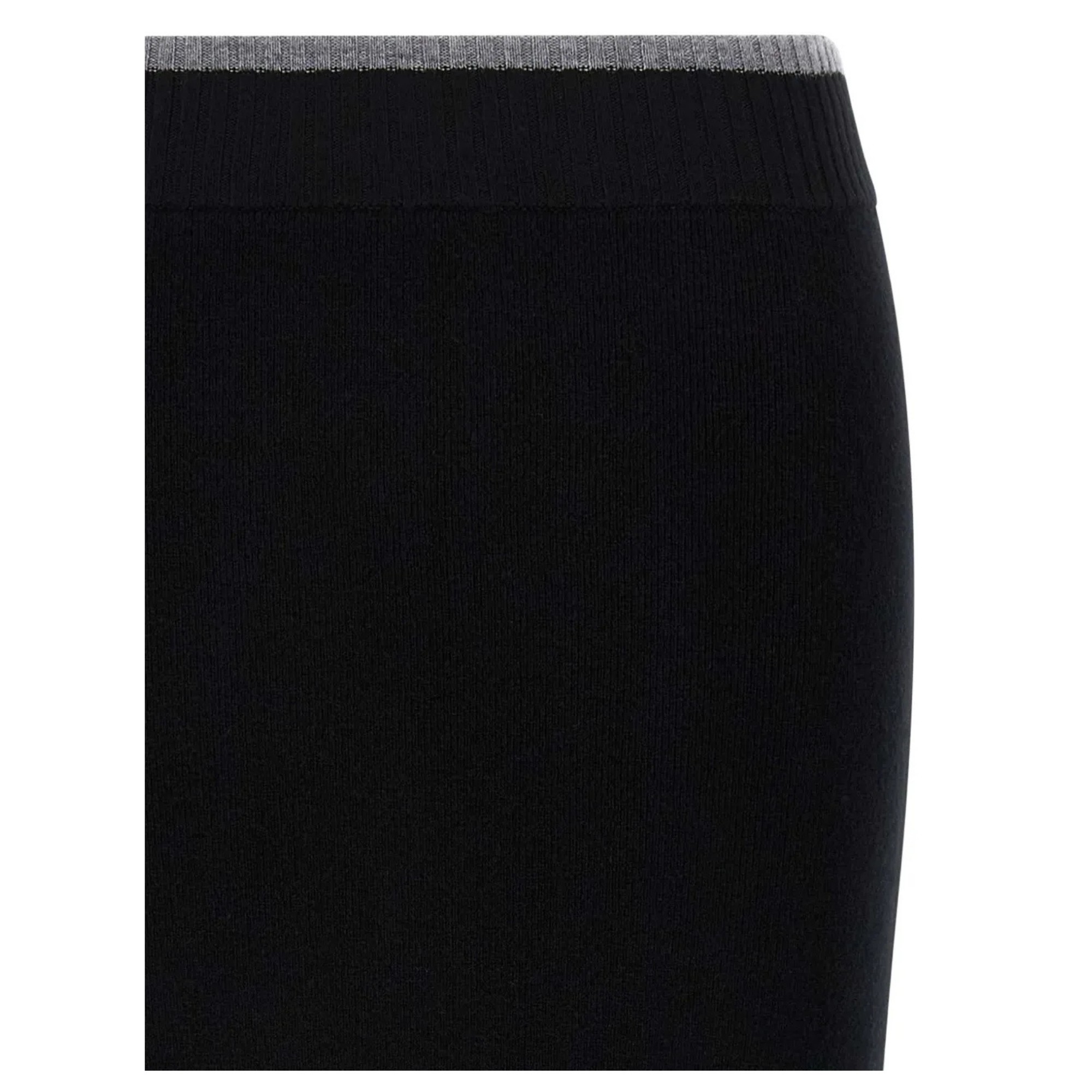 PINKO Midi sijonas moterims, Juoda, Nuova guinea skirt 2