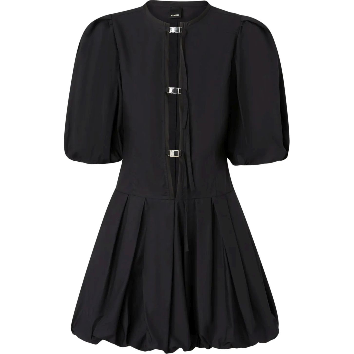 PINKO Mini suknelė moterims, Juoda, Oliver abito popeline 1