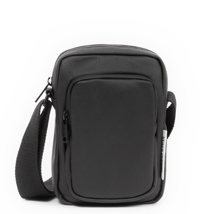 MARC O'POLO Rankinė per petį vyrams, Juoda, Mod. Mikkel 2