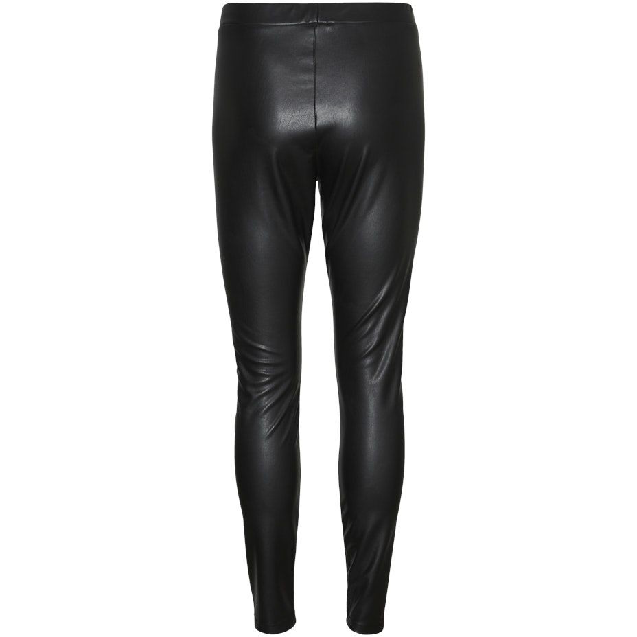 VERO MODA Odinės kelnės moterims, Juoda, Gana legging 1