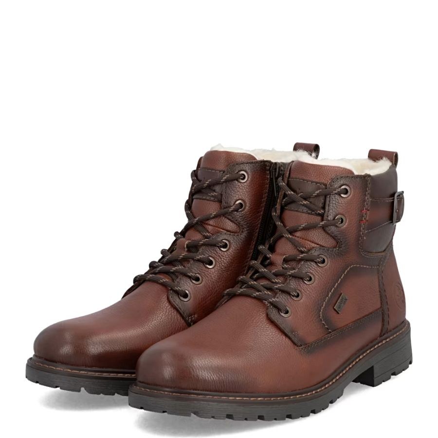 RIEKER Aulinukai vyrams, Ruda, Booties 4