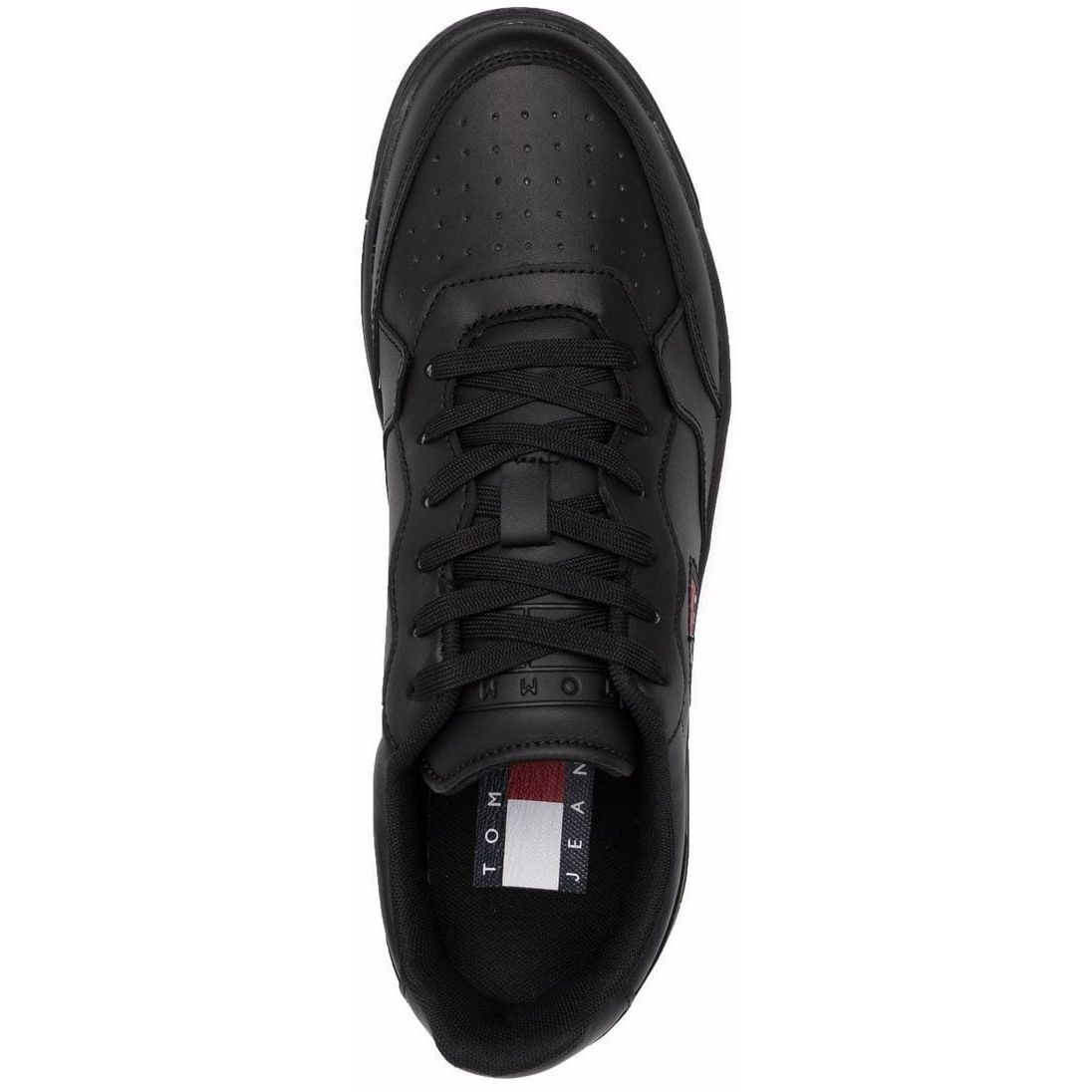 TOMMY JEANS Bateliai - vyrams, Juoda, BASKET BLA SHOES 4