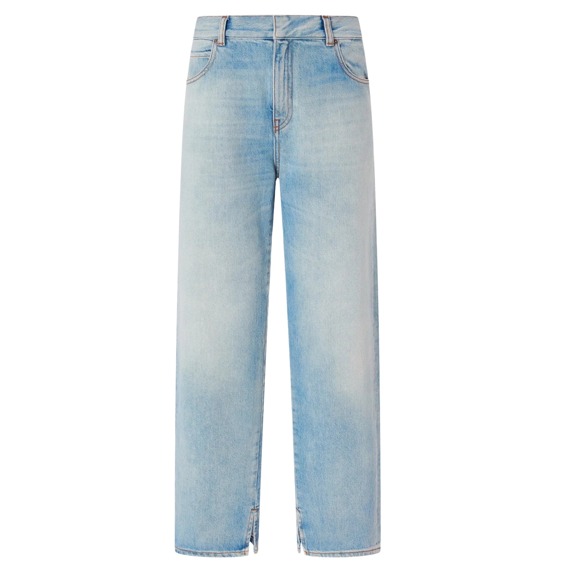 PINKO Tiesūs džinsai moterims, Mėlyna, Lovely loose 1