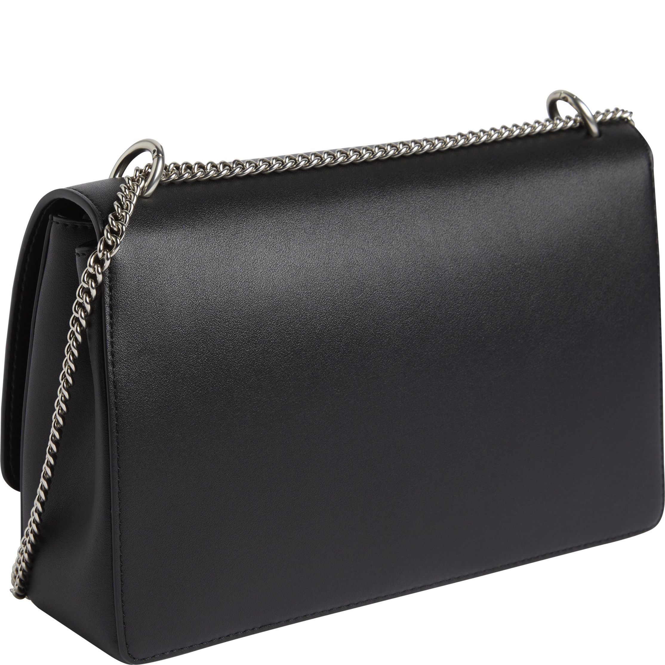 CALVIN KLEIN JEANS Rankinė per petį moterims, Juoda, Sculpted flap deboss crossbody 2