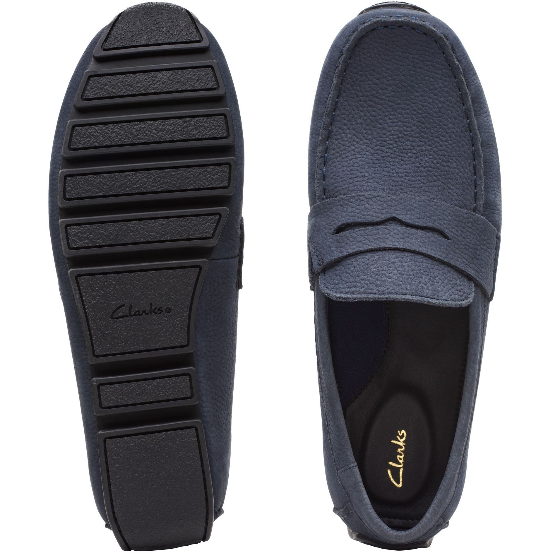 CLARKS Mokasinai vyrams, Mėlyna, Oswick Bar Mocasins 6