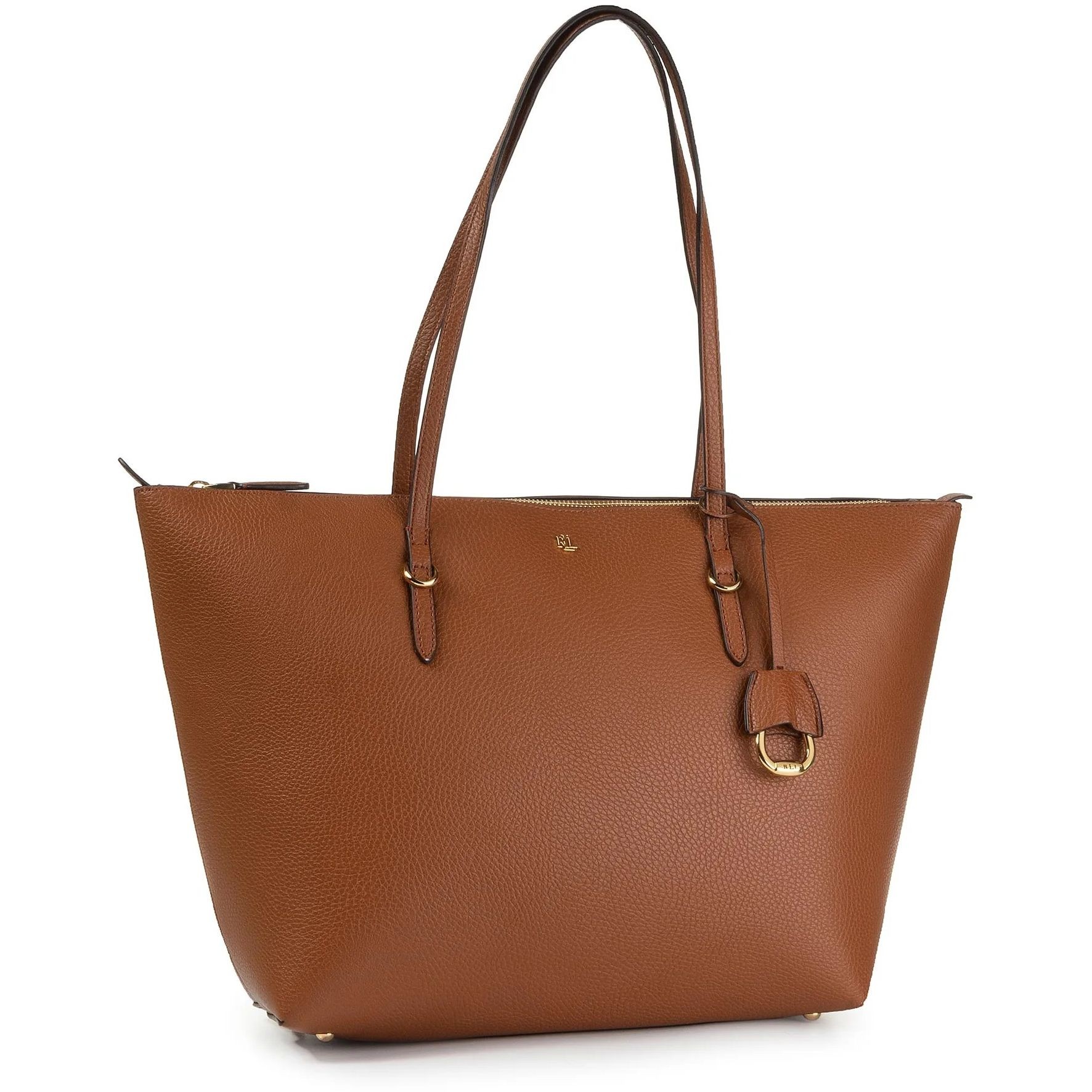 LAUREN RALPH LAUREN Pirkinių krepšys moterims, Ruda, Keaton 31 tote medium 1