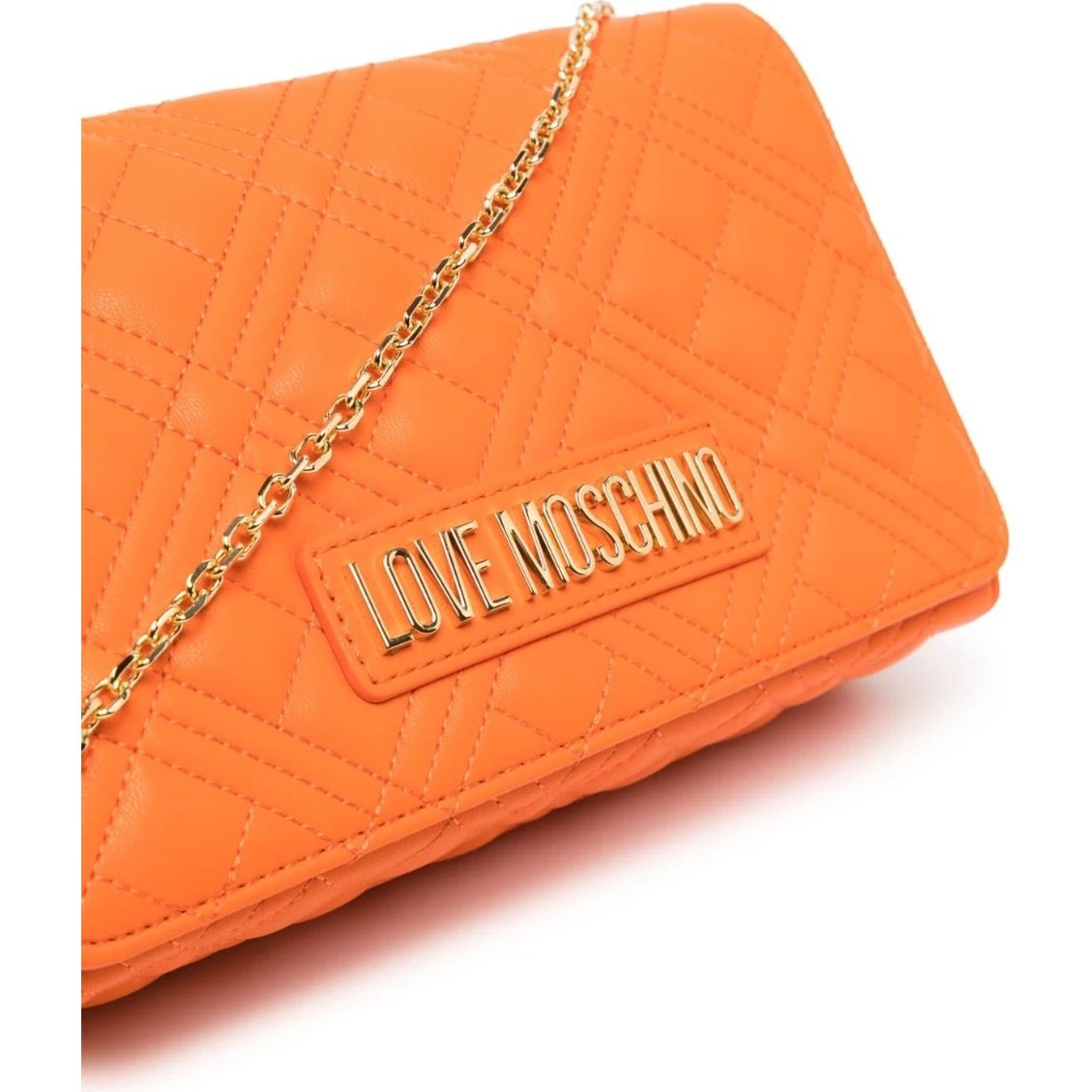 LOVE MOSCHINO Rankinė per petį moterims, Oranžinė, Crossbody 3
