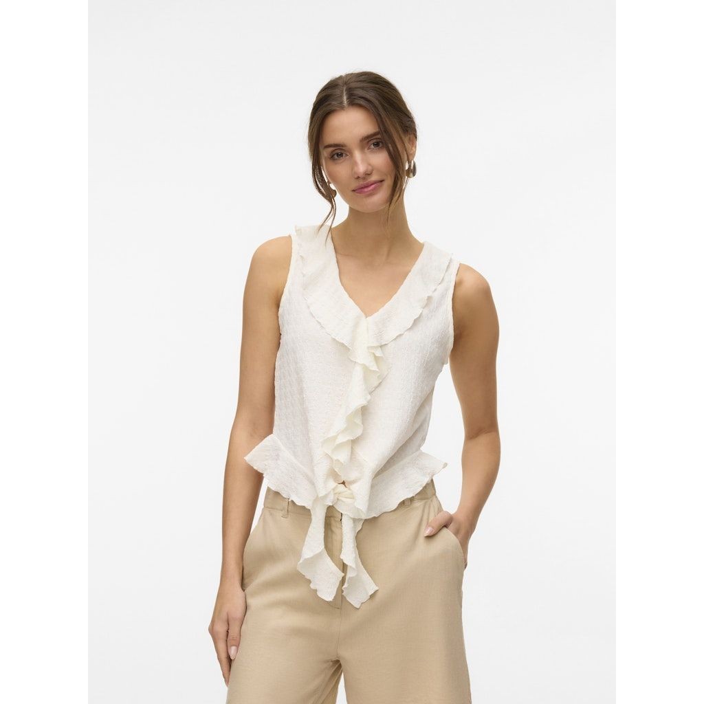 VERO MODA Palaidinės moterims, Balta, Ida top 2