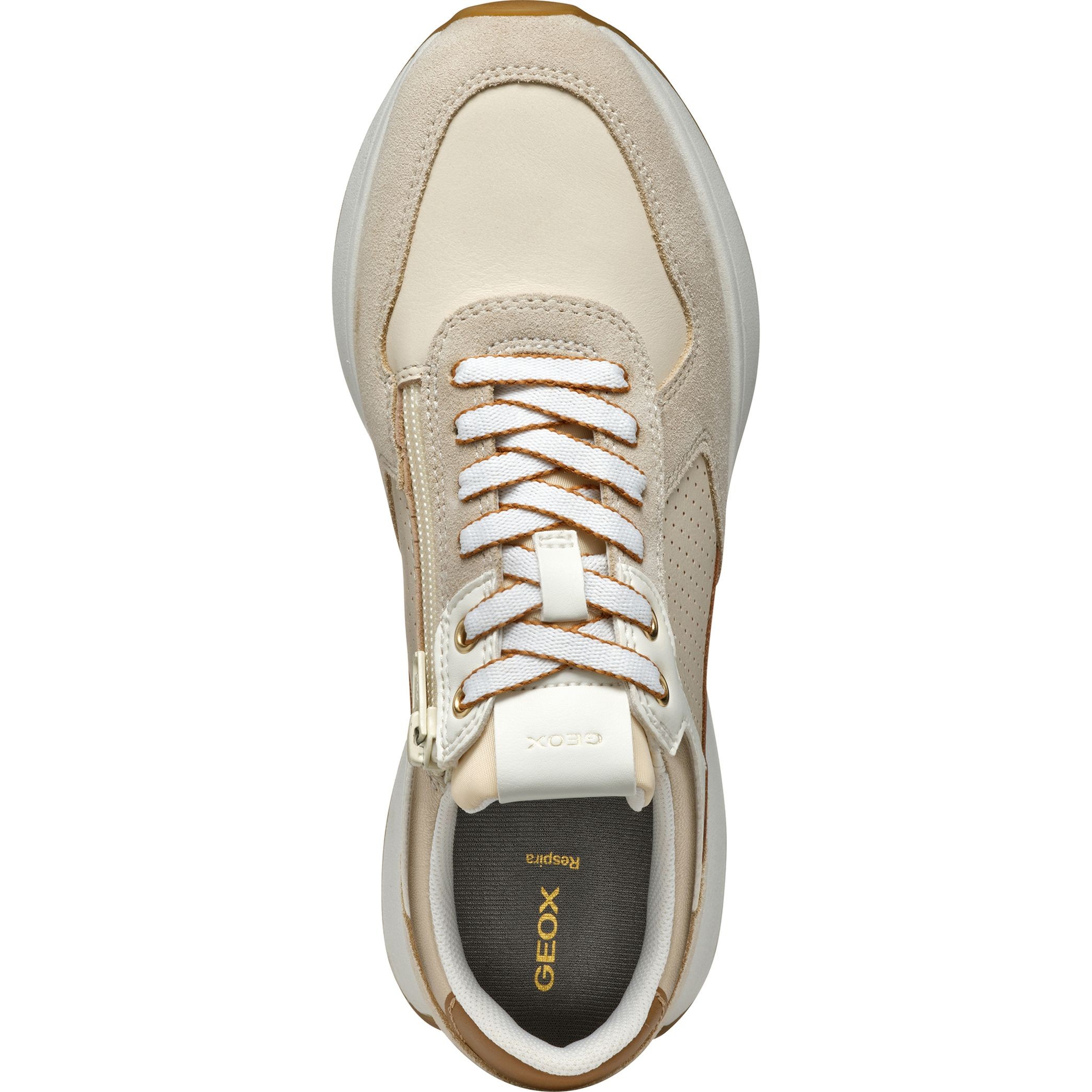 GEOX Laisvalaikio bateliai moterims, Smėlio, Amabel leisure 4