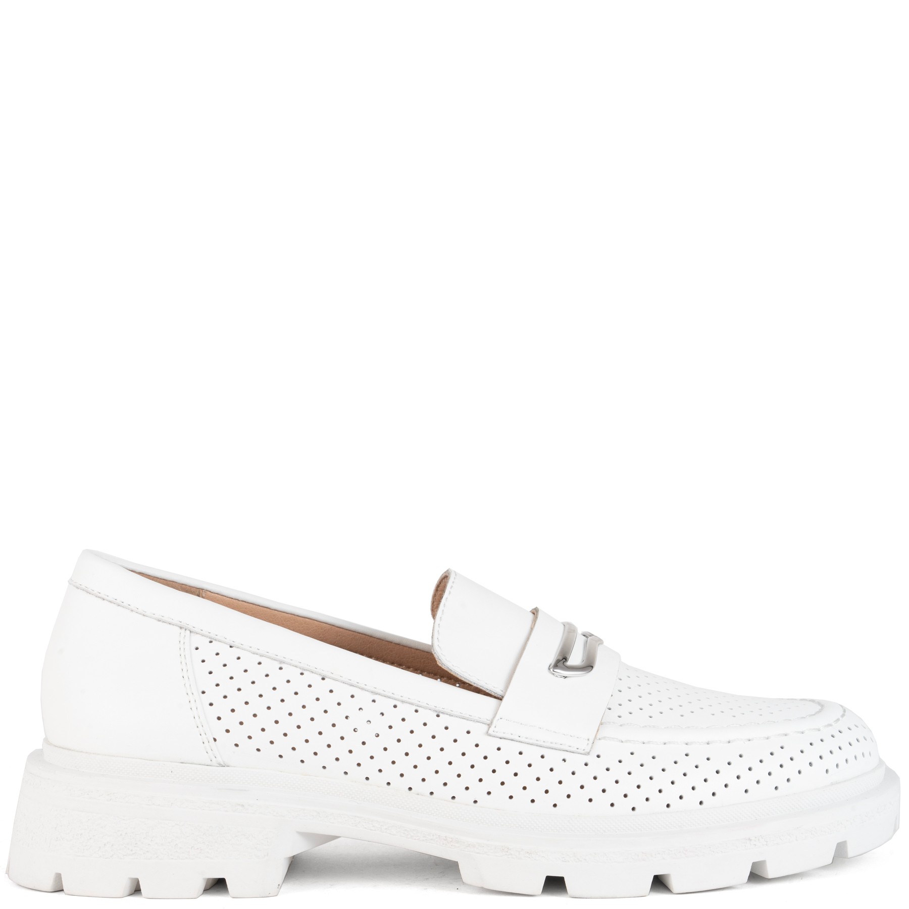 SANTINO MILANO Loaferiai moterims, Balta, Loafers 1