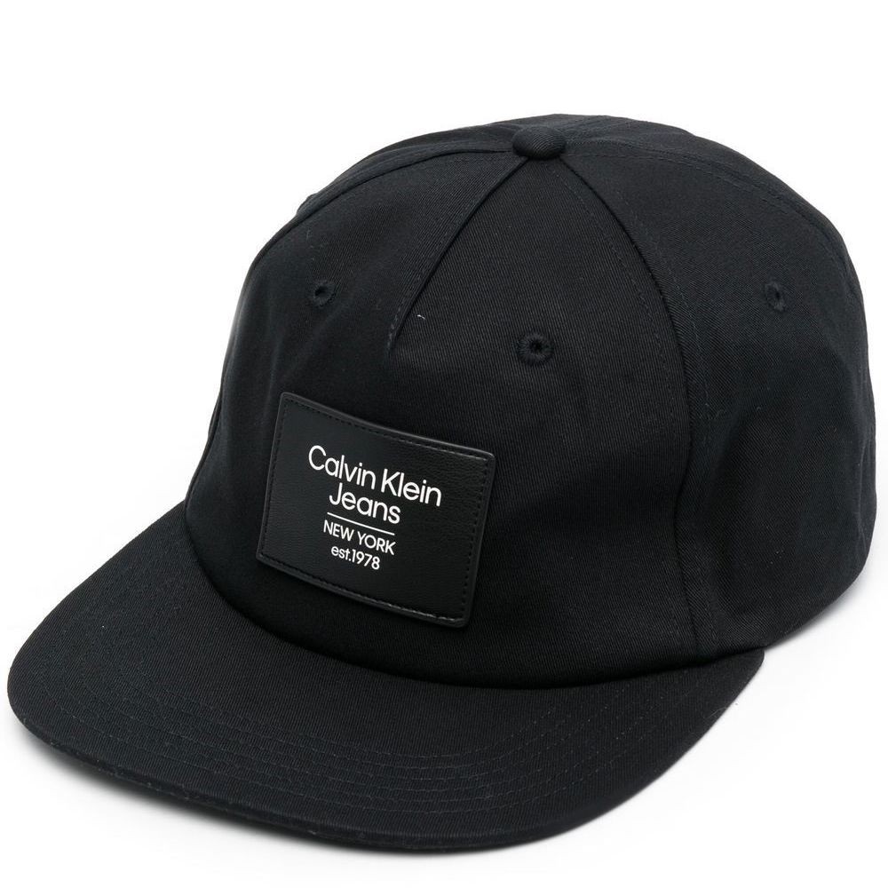 CALVIN KLEIN JEANS Kepurė vyrams, Juoda, SPORT ESSENTIALS 5 PANEL EST 1