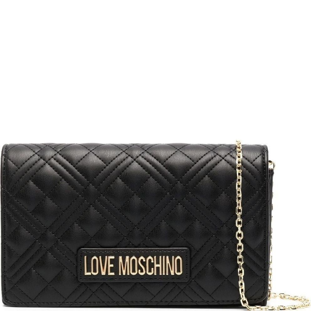 LOVE MOSCHINO Rankinė per petį moterims, Juoda, Crossbody 1