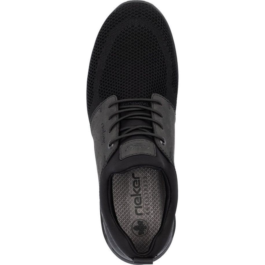 RIEKER Laisvalaikio bateliai vyrams, Juoda, Men's shoes 5