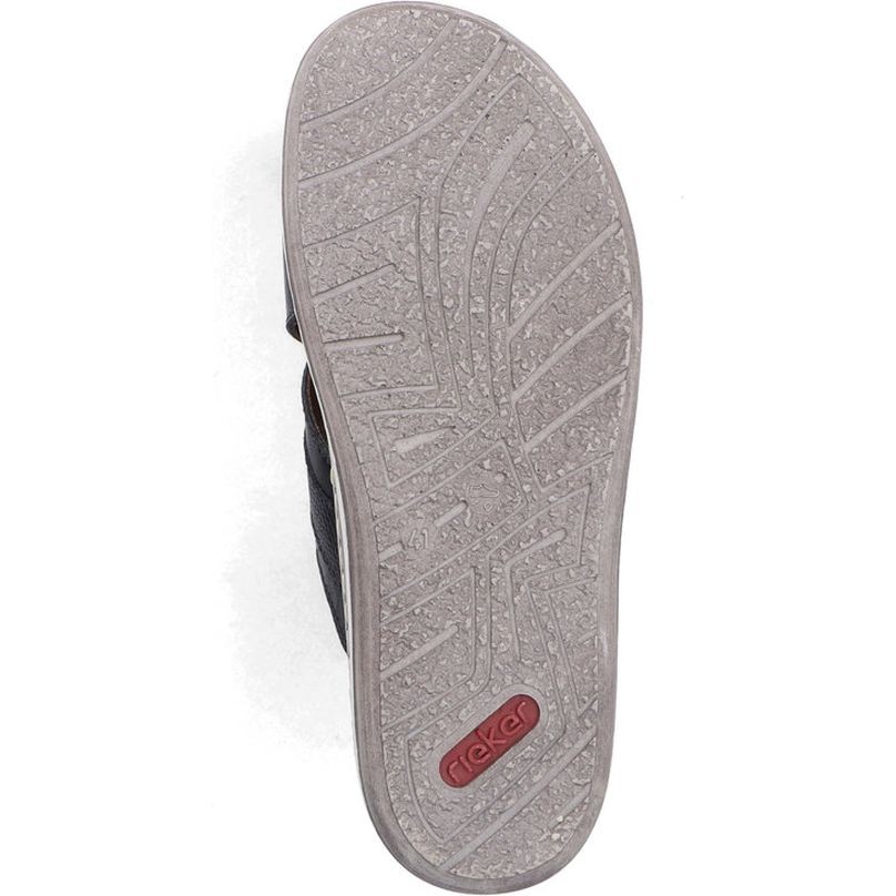 RIEKER Šlepetės vyrams, Juoda, Slippers 9