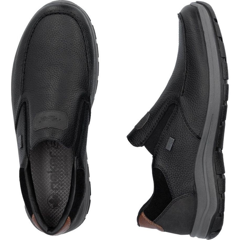 RIEKER Laisvalaikio bateliai vyrams, Juoda, Men's shoes 6