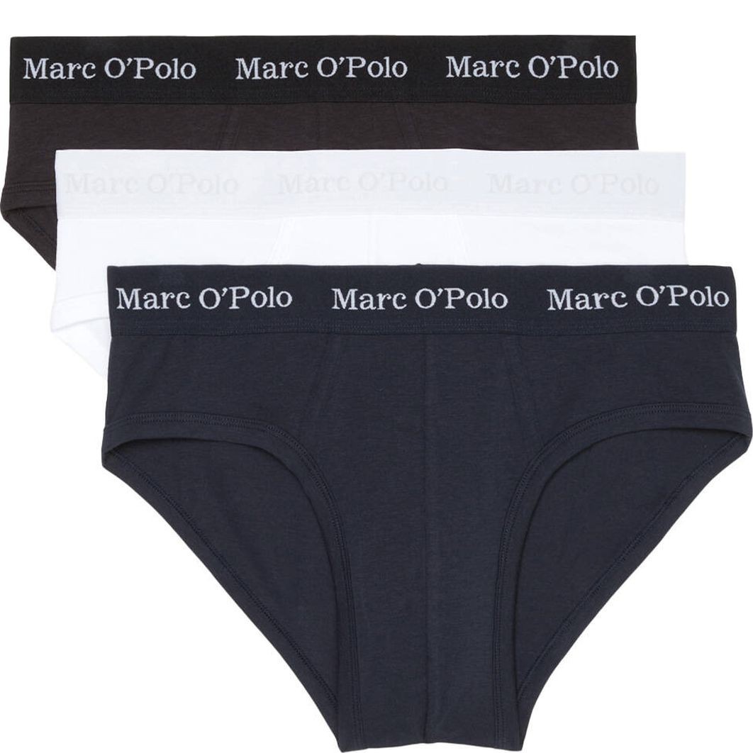 MARC O'POLO Kelnaitės vyrams, Juoda, Brief 3P 1