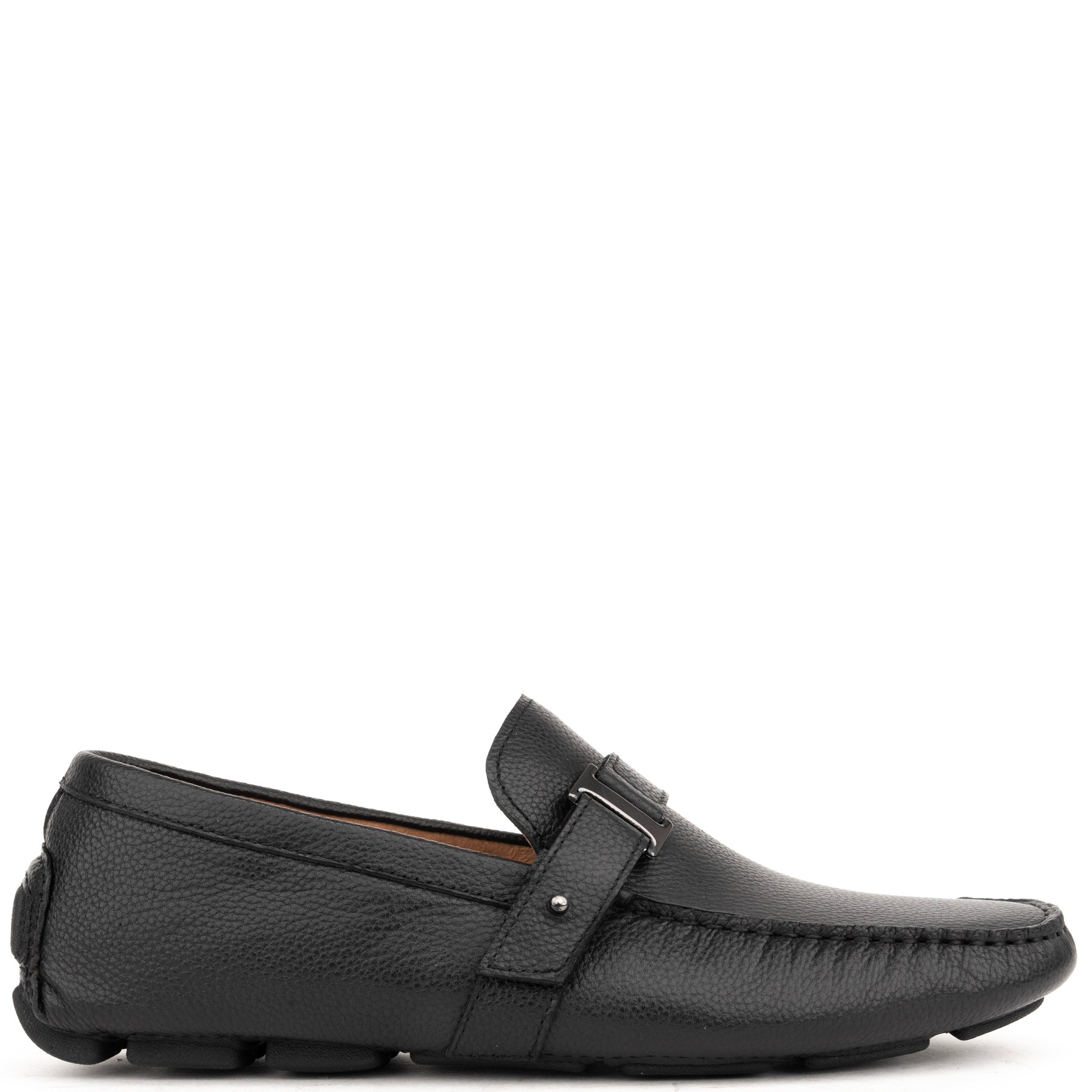 SERGIO MORETTI Mokasinai vyrams, Juoda, Mocasins 2