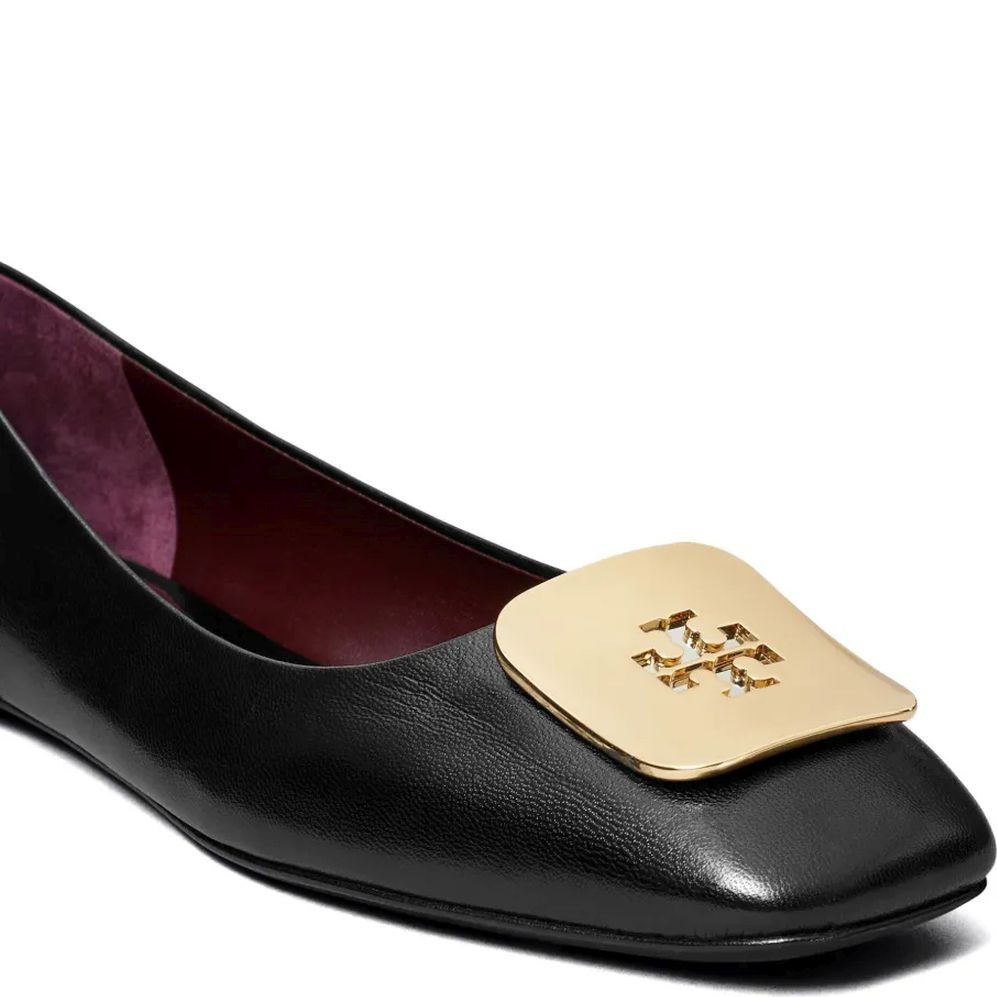 TORY BURCH Balerinos moterims, Juoda, Georgia ballet 4
