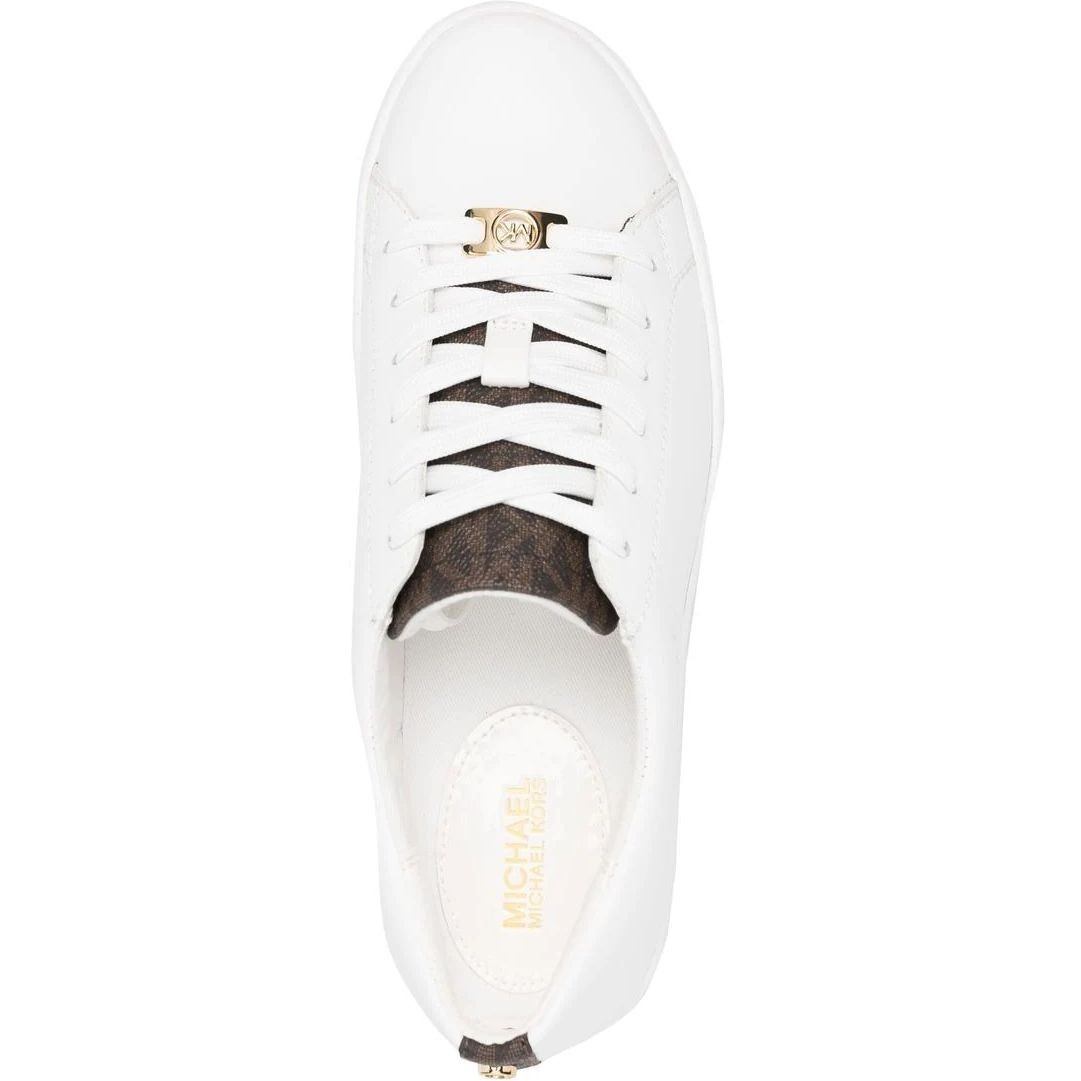 MICHAEL KORS Sportiniai bateliai moterims, Ruda, Keaton lace up trainer 4