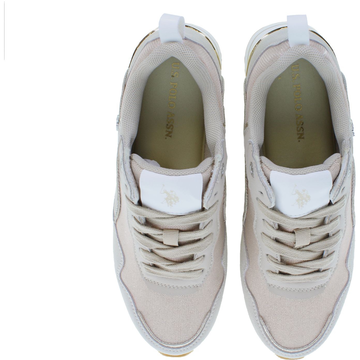 U.S.POLO Sportiniai bateliai moterims, Smėlio, SPORT SHOE 3